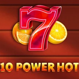 10 Power Hot slot logo by Amusnet Interactive at Spinfin Casino