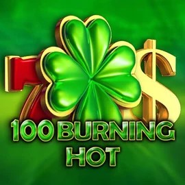 100 Burning Hot logo by Amusnet Interactive Spinfin Casino