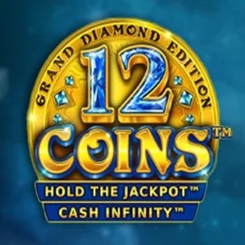 12 Coins Grand Diamond Edition logo – Slots by Wazdan at Spinfin Casino