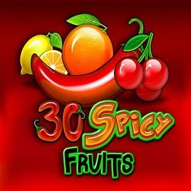 30 Spicy Fruits slot logo by Amusnet Interactive at Spinfin Casino