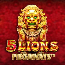 5 Lions Megaways game by Pragmatic Play – logo hosted on Spinfin Casino