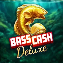 Bass Cash Deluxe slot logo by Alchemy Gaming at Spinfin Casino