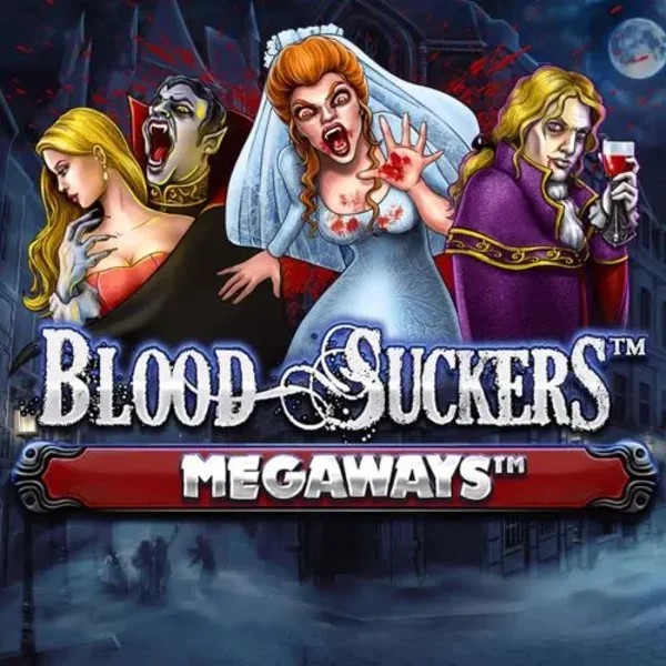 Blood Suckers Megaways logo by Red Tiger Gaming at Spinfin Casino