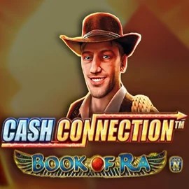 Cash Connection Book Of Ra logo by Novomatic at Spinfin Casino