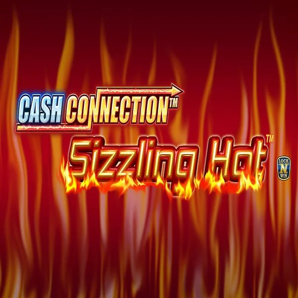 Cash Connection Sizzling hot logo by Novomatic at Spinfin Casino