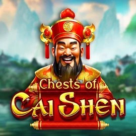 Slots logo of Chests of Cai Shen from Pragmatic Play at Spinfin Casino