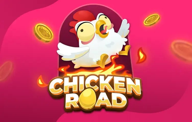 Chicken Road game by InOut – logo hosted on Spinfin Casino