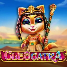 Cleocatra by Pragmatic Play, showcased at spinfincasinoo.com – game logo