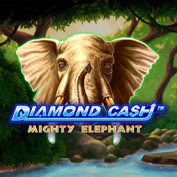 Diamond Cash Mighty Elephant game by Greentube – logo hosted on Spinfin Casino