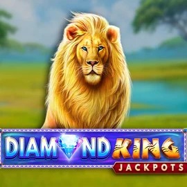 Diamond King Jackpots logo by SpinPlay Games Spinfin Casino