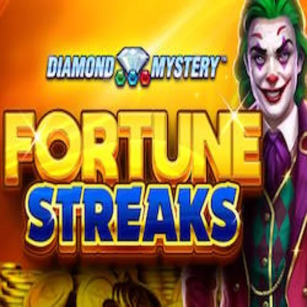 Diamond Mystery Fortune Streaks logo – Slots by Greentube at Spinfin Casino