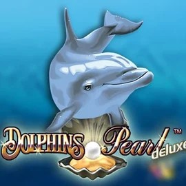 Dolphins Pearl Deluxe logo by Novomatic Spinfin Casino