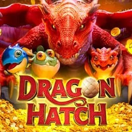 Dragon Hatch by PG Soft, showcased at spinfincasinoo.com – game logo