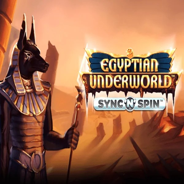 Try Egyptian Underworld slot by Greentube on spinfincasinoo.com – logo image