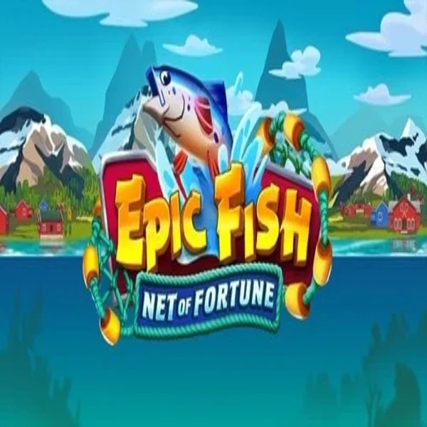 Epic Fish Net of Fortune slot logo by Quickspin at Spinfin CasinoEpic Fish Net of Fortune