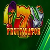 Fruitinator Jackpot King slot logo by Blueprint Gaming at Spinfin Casino