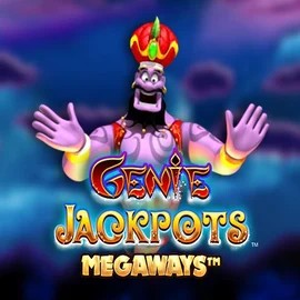 Jackpots logo of Genie Jackpots Megaways from Blueprint Gaming at Spinfin Casino