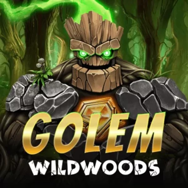 Golem Wildwoods logo by BF Games Spinfin Casino