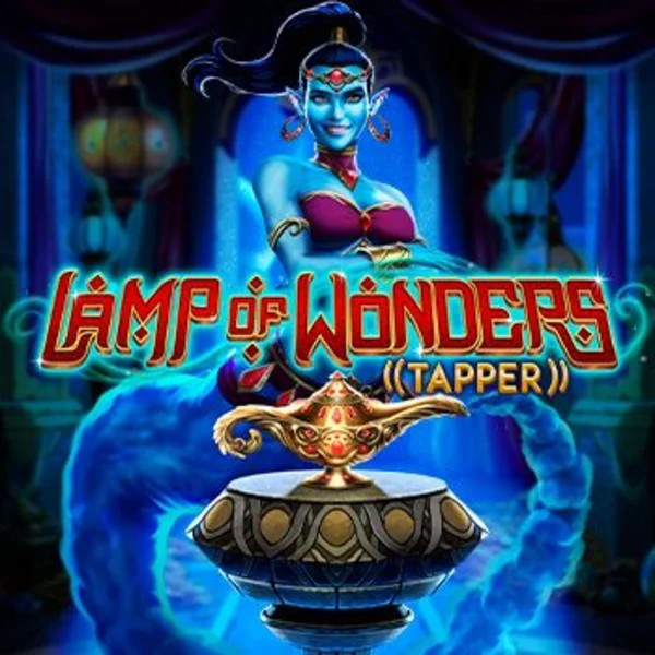 Lamp Of Wonders Tapper logo by Greentube Spinfin Casino