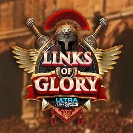 Slots logo of Links of Glory from Slingshot Studios at Spinfin Casino