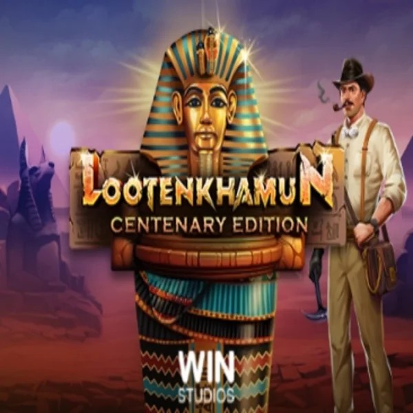 Loot'en Khamun the Dead Sea Scrolls logo by Win Studios Spinfin Casino
