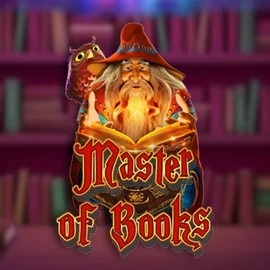 Master of Books slot logo by Swintt at Spinfin Casino