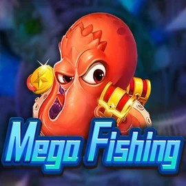 Mega Fishing logo – Casino Games by TaDa Gaming at Spinfin Casino
