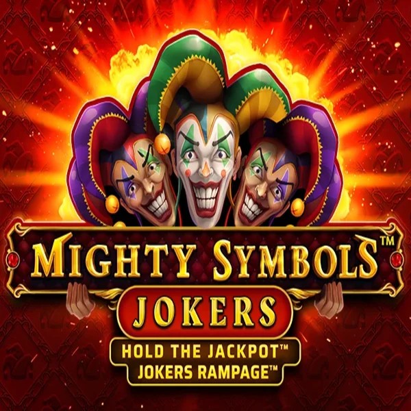 Mighty Symbols Joker slot visual from Wazdan available on spinfincasinoo.com