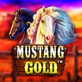 Mustang Gold logo by Pragmatic Play at Spinfin Casino