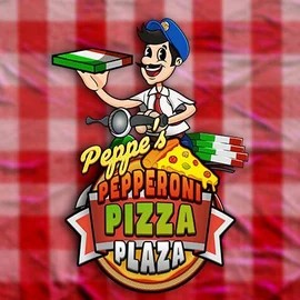 Enjoy Peppe’s Pepperoni Pizza Plaza by Pragmatic Play – logo hosted on spinfincasinoo.com