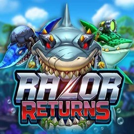 Razor Returns slot icon by Push Gaming, available at Spinfin Casino