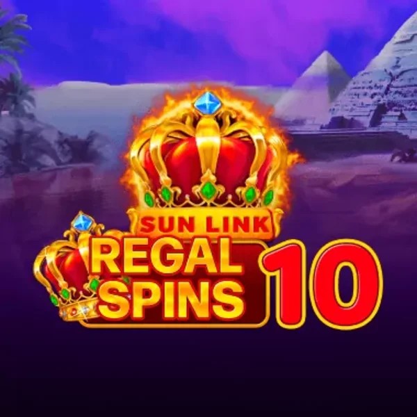 Regal Spins 10 logo – Slots by PatePlay at Spinfin Casino