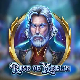 Official Slots logo: Rise of Merlin by Play'n GO at Spinfin Casino