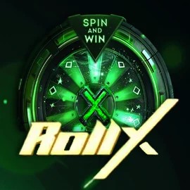 Roll X online game logo by SmartSoft on spinfincasinoo.com