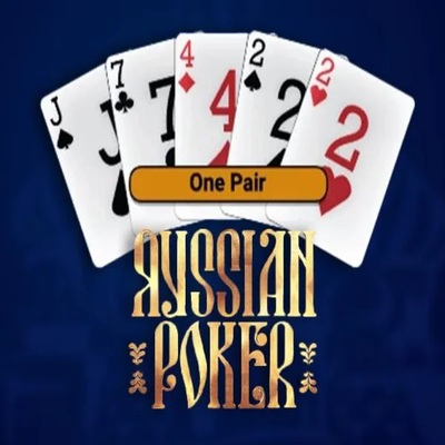 Russian Poker slot icon by OneTouch Games, available at Spinfin Casino