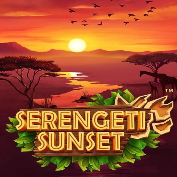 Serengeti Sunset by Skywind Group, showcased at spinfincasinoo.com – game logo
