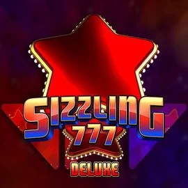 Sizzling 777 Deluxe logo by Wazdan at Spinfin Casino
