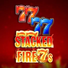 Stacked Fire 7s online game logo by Inspired Gaming on spinfincasinoo.com