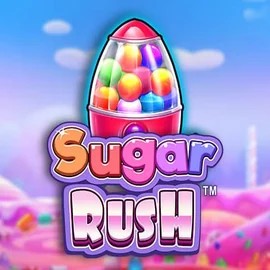 Sugar Rush slot visual from Pragmatic Play available on spinfincasinoo.com